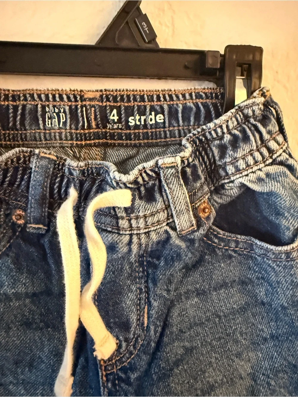 2 Blue Denim Jeans - Wide Leg